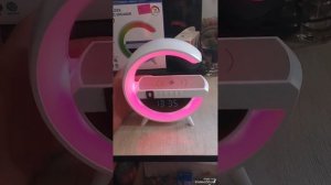 Смарт G600 Лампа-Соат-Калонка-Радио Барча қулайликлларни ўзида жам Қилган Янги Авлод Технологияси