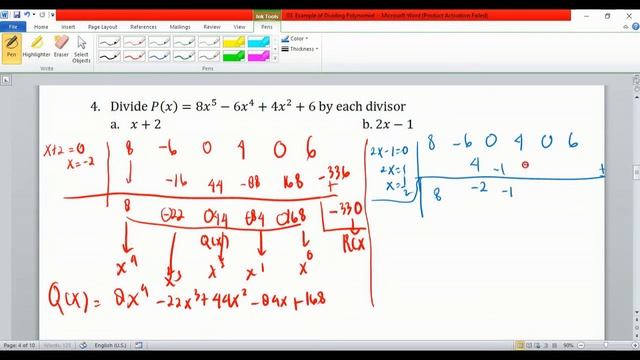 03. Dividing Polynomials смотреть онлайн