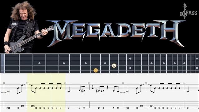 Megadeth - Holy Wars...The Punishment Due (Bass Tabs and Notation ) By @ChamisBass #chamisbass смотреть онлайн
