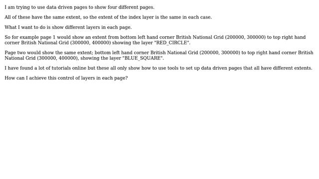 GIS: Controlling layers displayed in data driven pages of ArcGIS for Desktop? смотреть онлайн