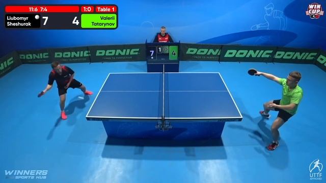 22:30 Liubomyr Sheshurak 3-0 Valerii Tatarynov West 5 WIN CUP 29.11.2022 | TABLE TENNIS WINCUP смотреть онлайн