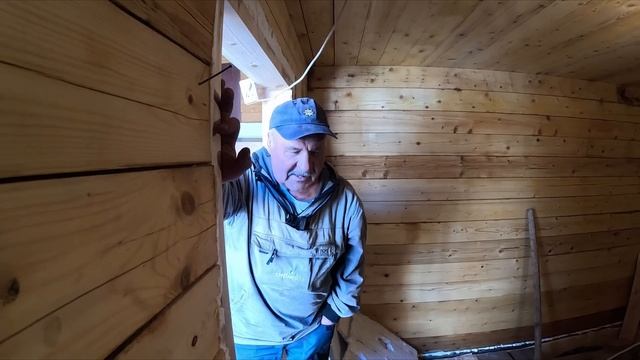 Банная печь с водоваром сзади. с. Чекрушево смотреть онлайн