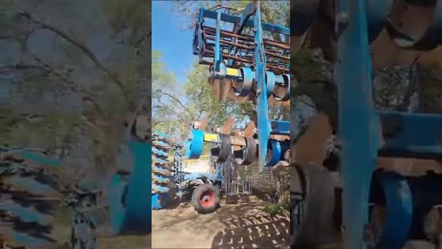 Короткая дисковая борона LEMKEN Heliodor 6 смотреть онлайн