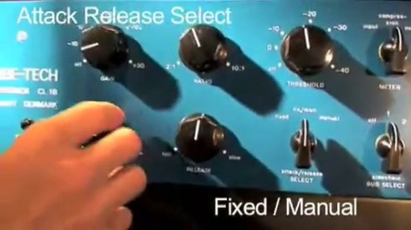 Opto Tube Compressor TUBE-TECH CL1B, Features