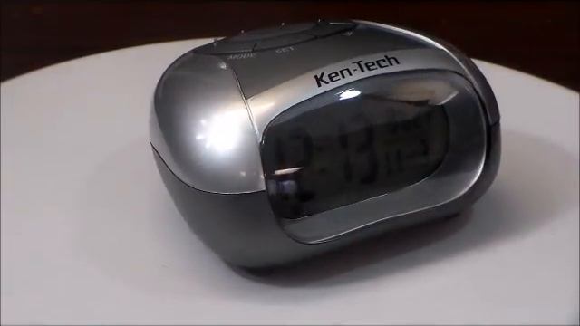Ken Tech T 4429 Talking Alarm Clock w Clear Voice Time and Indoor Temperature смотреть онлайн