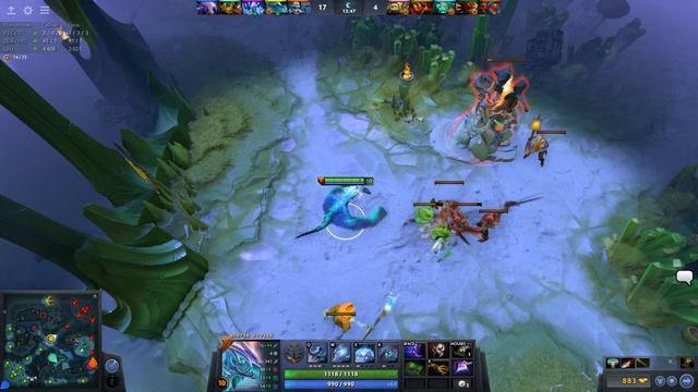 Холодильники в команде Dota 2 (7.19b) смотреть онлайн