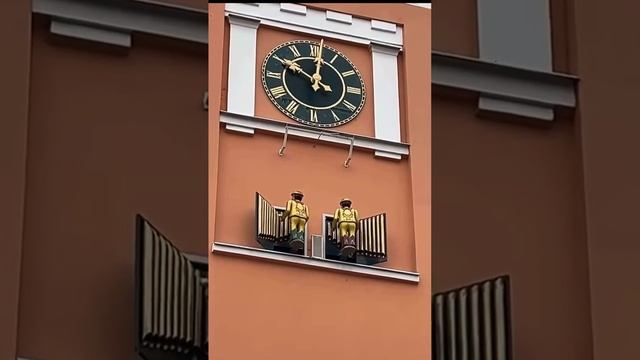 Часы на городской ратуше в городе Гвардейске (Часть 2) смотреть онлайн