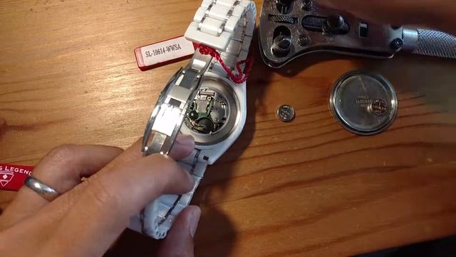 Swiss Legend Ceramic Chronograph Timelapse смотреть онлайн