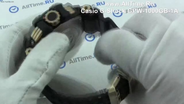 Обзор. Мужские наручные часы Casio G-SHOCK GPW-1000GB-1A смотреть онлайн