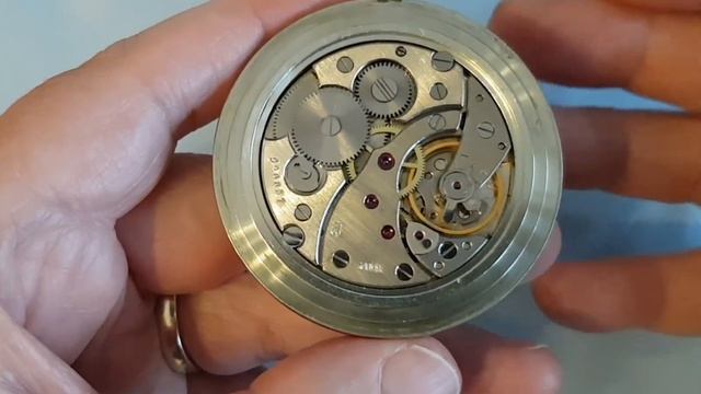 Oriosa/Molnija antique Russian P36 steam locomotive pocket watch смотреть онлайн