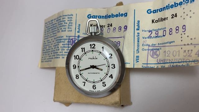 Карманные часы Ruhla смотреть онлайн