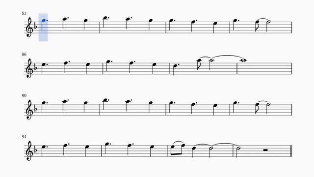 Песня Яшки-Цыгана. Б.Мокроусов - Р.Рождественский. Для Альт саксофона смотреть онлайн