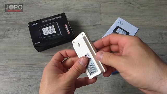 FANJU FJ3364 Wireless Weather Station Meteo Station Digital Alarm Clock│China Unboxing│Subtitles смотреть онлайн