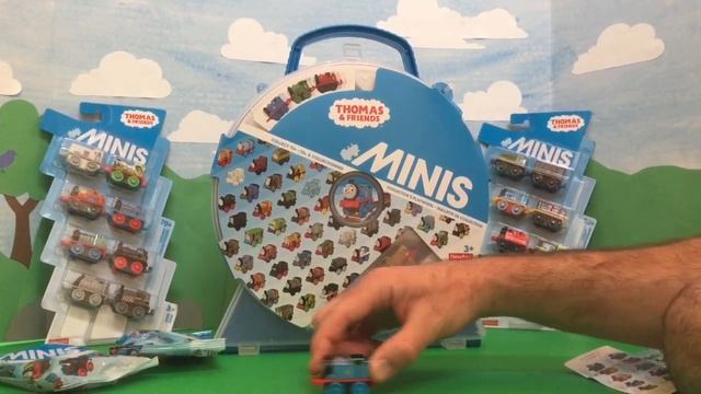 Thomas And Friends Minis, Blind Bags, Mini 8 Packs, Mini 3 Packs, And Minis Holder Plus Play Wheel