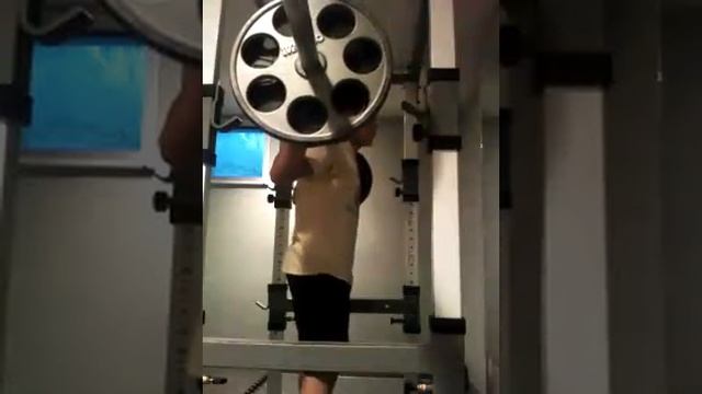 Squat 225 x 7 ATG 170 body weight смотреть онлайн