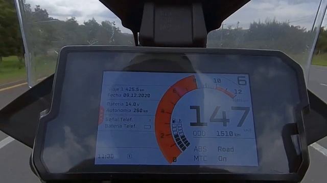 Top Speed KTM 390 Adventure