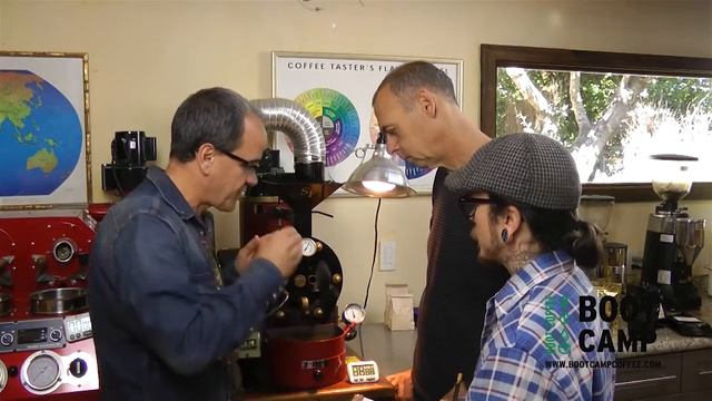 Roasting Sundried Natural Geisha Coffee