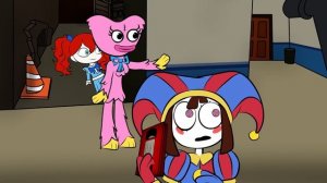 Цифровой цирк - Дом ужасов, часть 13 - Анимация FNF x Digital Circus