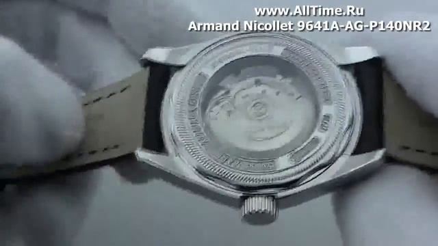 Мужские наручные швейцарские часы Armand Nicolet 9641A-AG-P140NR2 смотреть онлайн