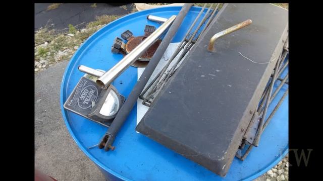 55 Gallon Barrel Grill Build Part 2 - Parts. смотреть онлайн