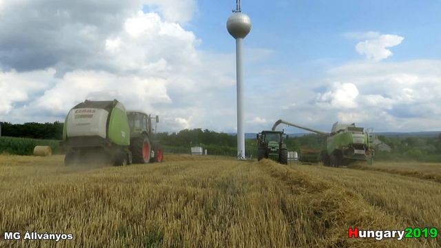 Búza aratás/Wheat harvest 2019 *INTRO /BOSFLÓR Kft/ 2x Claas Lexion 570 3x Claas Lexion 450 смотреть онлайн