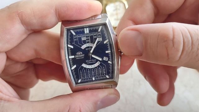 Orient Multi Year Calendar Automatic Watch. Orient College. Perpetual Calendar. Ориент Колледж.