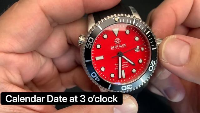 Omega Sea Master?, Seiko Cal - Deep Blue Master Diver 1000 Auto, Release Valve, Red Dial, 1000f/300 смотреть онлайн