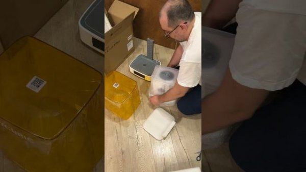 Мойка Anycubic Wash & Cure 3 plus распаковка