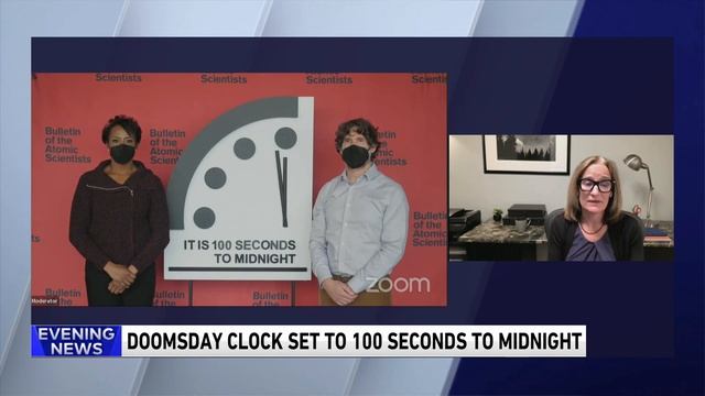 Doomsday Clock Set to 100 Seconds to Midnight: CEO of the Bulletin of the Atomic Scientists explain смотреть онлайн