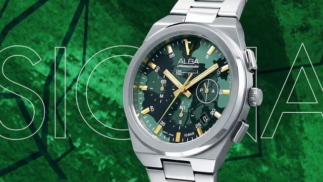 ALBA NEW GENT'S SIGNA WATCH AT3H51X1 смотреть онлайн