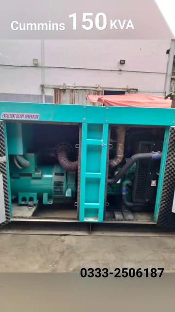 #Cummins 150KVA Diesel Generator Used - Karachi смотреть онлайн