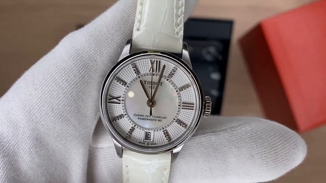 Xship.vn: Tissot Chemin Des Tourelles Womens Automatic White T099.207.16.116.00 (T0992071611600)