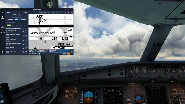 LVFR A32X tutorial Episode 3 descent and landing смотреть онлайн