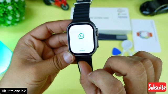 Hk Ultra One (Part-2) 4gb/128gb Super Amoled Android 4g Camera Smartwatch Unboxing