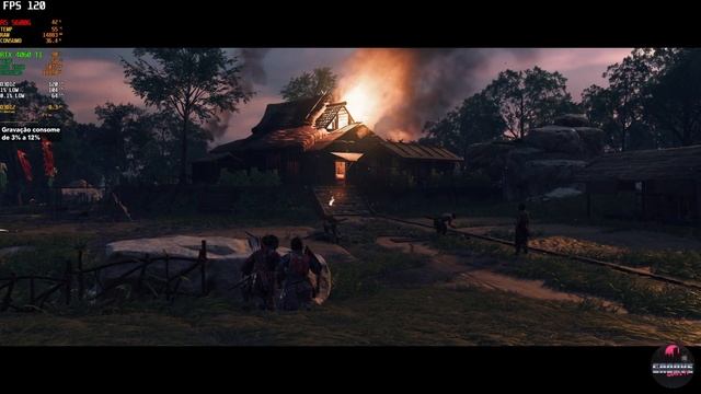 RTX 4060 TI + RYZEN 5 5600G | Ghost Of Tsushima | Melhor CONFIG para FRAME GEN! смотреть онлайн