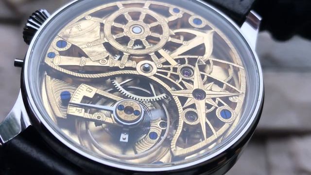 Longines #26. Скелетон. Переделка из карманных часов смотреть онлайн