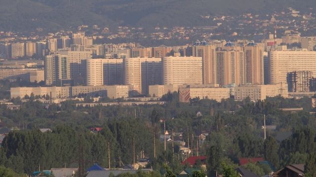Алматы. Карантин. Вид на город. Май 2020 смотреть онлайн