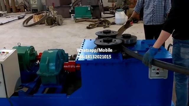 Автоматический гибочный станок для уголкового и профильного железа смотреть онлайн