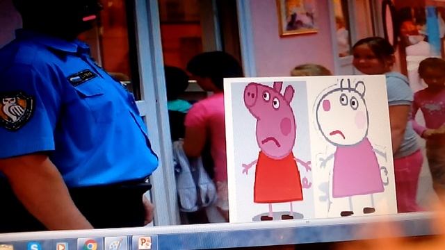 Мультик Пэппа.Пэппа и Сюзи помагают девочке найти тетрадку серия1 смотреть онлайн