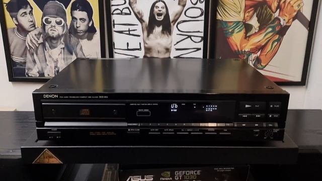 Denon DCD-810 CD Player With The Remote Made In Japan