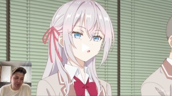 Аля иногда кокетничает со мной по русски 1 серия | реакция на аниме