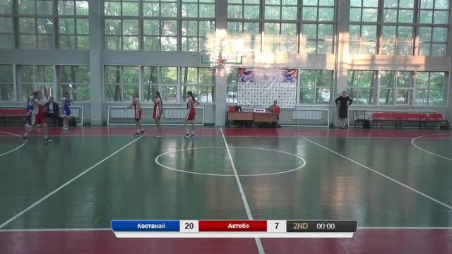 🏀ЧРК среди девушек 2011 - 2012 г.р.: Костанай - Актобе (30.09.2023) смотреть онлайн