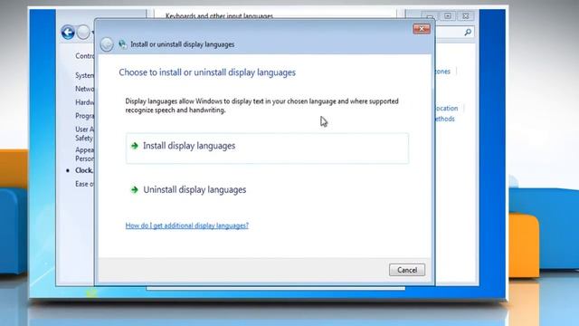 How to change the Display Language in Windows® 7 смотреть онлайн