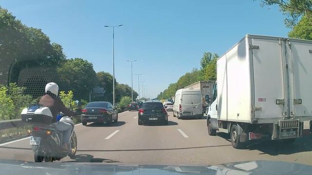 Driving from Köln to Paris(4/9), 파리까지 남은 82 km, 복잡 смотреть онлайн