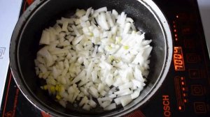 Рыбный пирог с минтаем и рисом