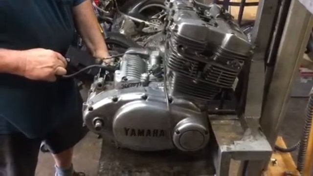 1973 YAMAHA TX500 ENGINE LOT36 36Y3577 смотреть онлайн