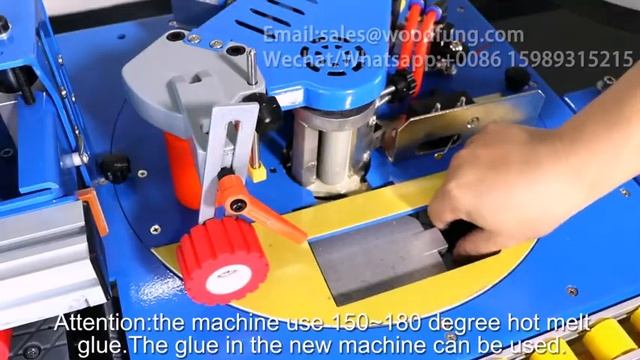MY07 mini automatic edge banding machine WOODFUNG смотреть онлайн
