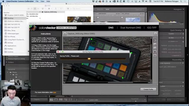 P5 - ColorChecker Camera Calibration
