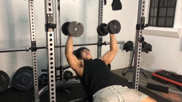 Home Gym Series | Push Day | Vlog 9 смотреть онлайн