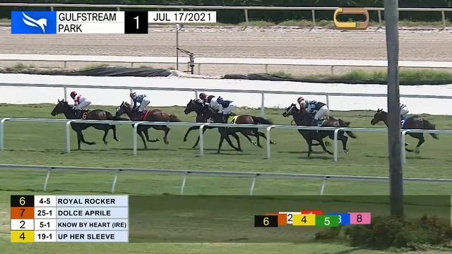 Gulfstream Park Carrera 1 - 17 de Julio 2021 смотреть онлайн